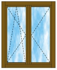 Váltószárnyas ablak